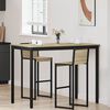 vidaXL Standing Bar Table Engineered Wood