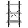 vidaXL Storage Shelf Concrete Grey 60x30x105 cm Engineered Wood