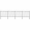vidaXL Garden Fence | Steel | Tough | Modern
