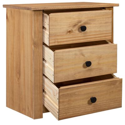 vidaXL Bedside Cabinet 46x40x57 cm Pinewood Panama Range