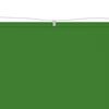 vidaXL Vertical Awning Light Green 140x420 cm Oxford Fabric