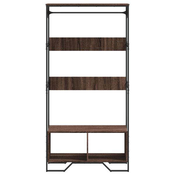 vidaXL Wardrobe Brown Oak 90x50x180 cm Engineered Wood