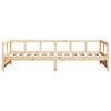 vidaXL Daybed without Mattress Natural 90x200 cm Solid Wood Pine