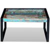 vidaXL Coffee Table Solid Reclaimed Wood 80x80x40 cm