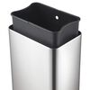 EKO Sensor Bin Mirage 45 L Matte Silver