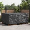 vidaXL Furniture Cover Plain Black 240 x 180 x 100 cm 210D