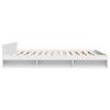 vidaXL Bed Frame with Drawers without Mattress White 200x200 cm