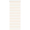 vidaXL Zebra Blind Marble Beige 55x100 cm Fabric Width 50.9 cm Polyester