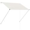 vidaXL Retractable Awning 150x150 cm Cream