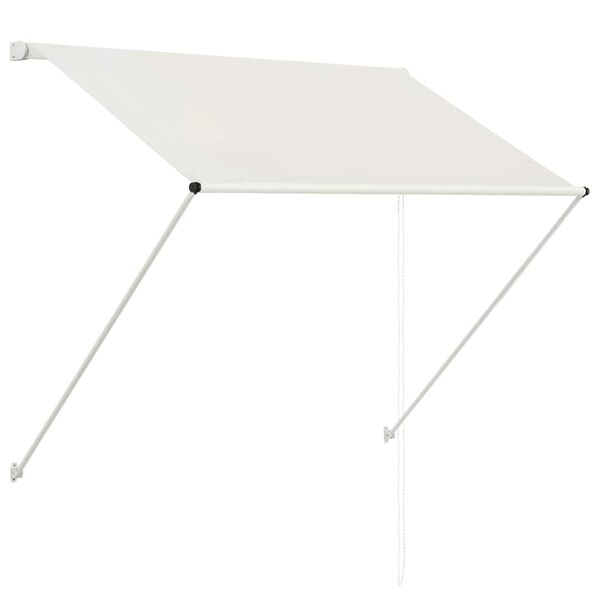 vidaXL Retractable Awning 150x150 cm Cream