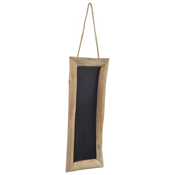 vidaXL Blackboards 3 pcs 30x70 cm Teak Wood