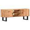 vidaXL TV Cabinet 118x30x45 cm Solid Acacia Wood
