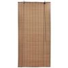 vidaXL Bamboo Roller Blinds 2 pcs 80 x 160 cm Brown