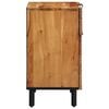 vidaXL Bedside Cabinet Brown 50 x 33 x 60 cm Solid Acacia wood