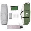 vidaXL Instant Tent Folding Green 205 x 205 x 143 cm Steel