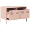 vidaXL TV Cabinet Pink 68x39x43.5 cm Cold-rolled Steel