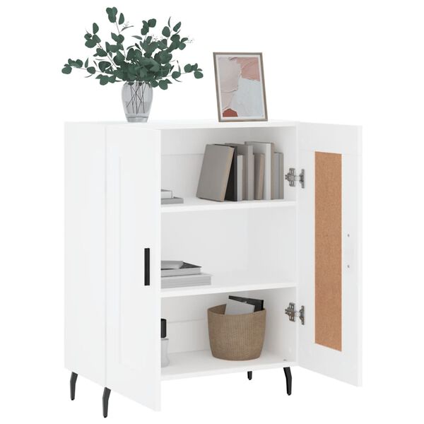vidaXL Sideboard White 69.5x34x90 cm Engineered Wood