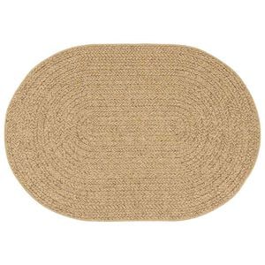 vidaXL Rug ZIZUR Brown 170 x 120 cm Polypropylene
