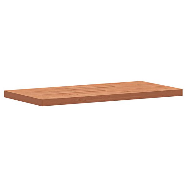 vidaXL Bathroom Countertop 100x50x4 cm Solid Wood Beech