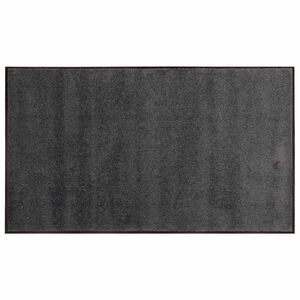 vidaXL Doormat Light Grey 60 x 40 cm 100% Polyamide