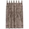 vidaXL Velvet Curtains 2 pcs Cappuccino 175 x 140 cm Velvet