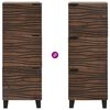 vidaXL Highboard Brown 40 x 33 x 110 cm Solid mango wood