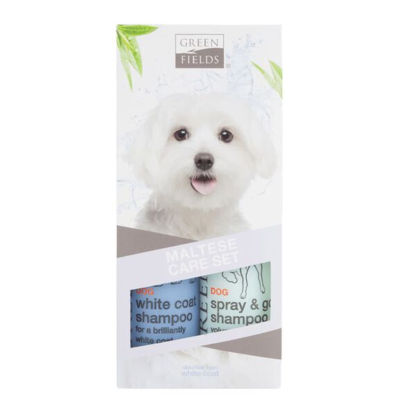 Greenfields Maltese Dog Shampoo and Spray Set 2x250 ml