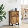 vidaXL Sideboard with Drawer Old wood 35 x 40 x 70 cm Engineered wood