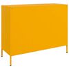 vidaXL Sideboard Mustard Yellow 100.5x39x79 cm Steel