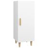 vidaXL Sideboard White 34,5x34x90 cm Engineered Wood