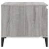 vidaXL Coffee Table Grey Sonoma 100x50x45 cm Engineered Wood