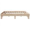 vidaXL Bed Frame without Mattress 200x200 cm Solid Wood Pine