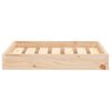 vidaXL Dog Bed 61.5x49x9 cm Solid Wood Pine