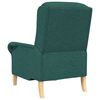 vidaXL Armchair Dark green 76 x 94 x 102 cm Fabric