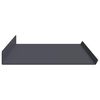 vidaXL Floating Shelf 2 pcs Anthracite 80 x 18 x 2.5 cm Steel