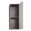 Trendteam Storage Wall Cabinet Line Smokey Silver