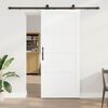 vidaXL Sliding Door ORKDAL White 93 x 211 cm Solid Pine Wood