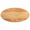 vidaXL Table Top Light Brown 80x40x2 cm Solid Wood Oak Oval