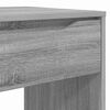 vidaXL Desk with Drawer Grey Sonoma 100 x 50 x 78 cm Engineered Wood