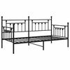 vidaXL Daybed Frame Black 107 x 203 cm Steel