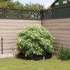vidaXL Root Barrier Black 0.7 x 3 m Polyethylene