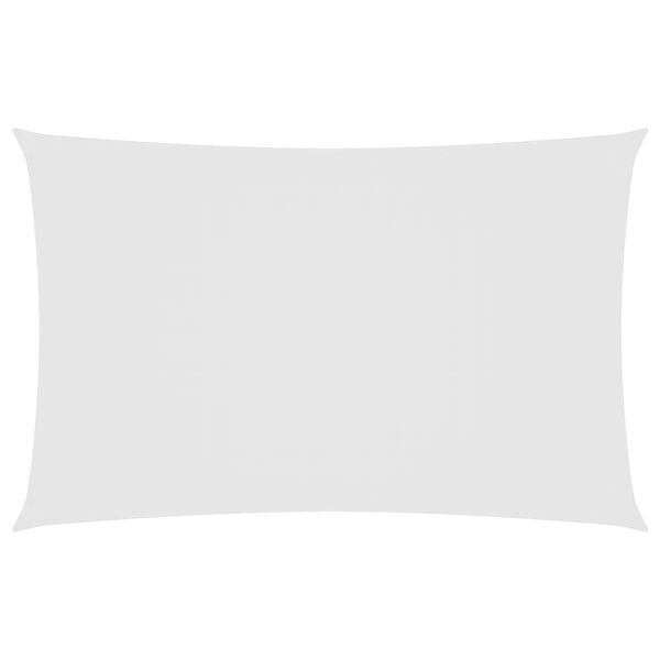 vidaXL Sunshade Sail Oxford Fabric Rectangular 6x8 m White