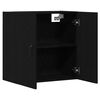 vidaXL Wall Cabinet Black Oak 60x31x60 cm Engineered Wood