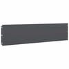 vidaXL Lawn Edgings 10 pcs Anthracite 25x103 cm Cold-rolled Steel