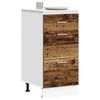 vidaXL Bottom Cabinet Lyon Old Wood 40x46x81.5 cm Engineered Wood