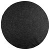 vidaXL Rug ZIZUR Anthracite &Oslash; 200 cm Jute Look Indoor and Outdoor