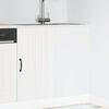 vidaXL Kitchen Base Cabinet Lucca White Engineered Wood