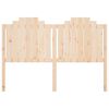 vidaXL Bed Headboard 166x4x110 cm Solid Wood Pine