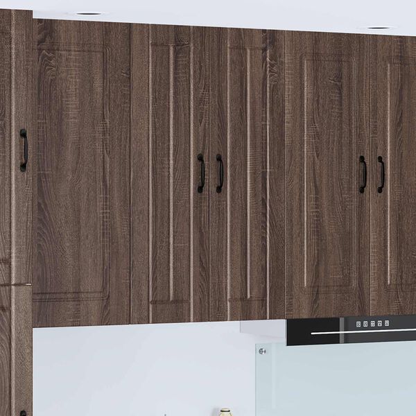 vidaXL Kitchen Cabinet Brown Oak 60 x 31 x 100 cm Engineered Wood
