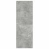 vidaXL Wall-mounted TV Cabinet Concrete Grey 37x37x107 cm Engineered Wood